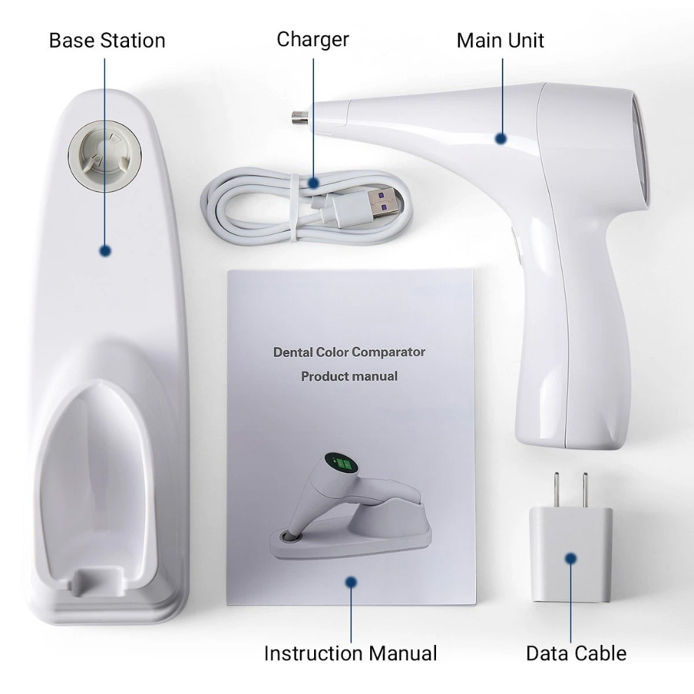 JG-7 Dental LED Digital Shade Guide Tooth Color Comparator
